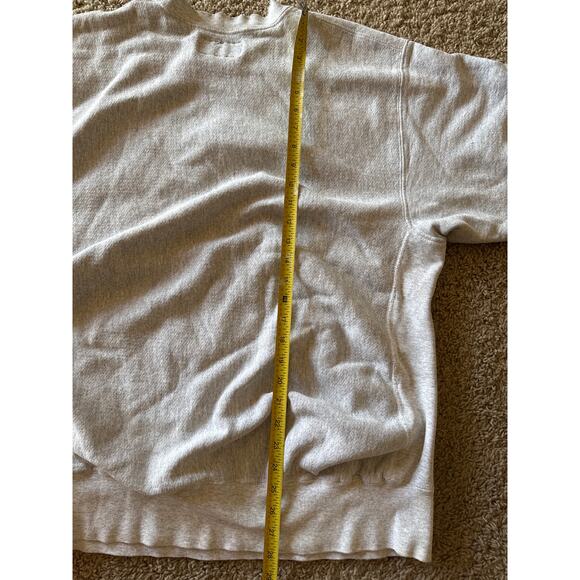 Vintage North Dakota State Jansport Reverse Weave XXL Heather Gray Crewneck - Picture 8 of 9